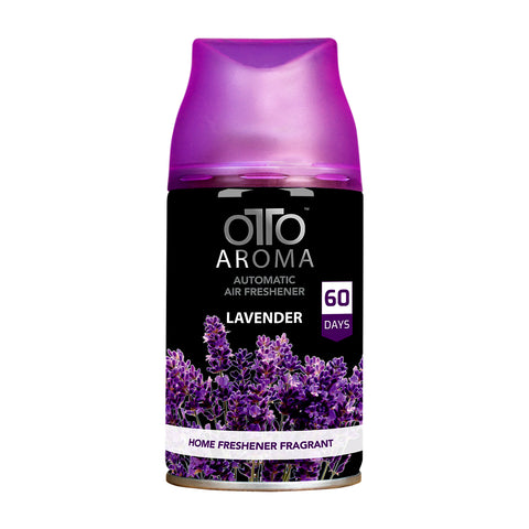OTTO AROMA LAVENDER AUTOMATIC AIR FRESHENER REFILL – CALMING LAVENDER SCENT FOR 70 DAYS