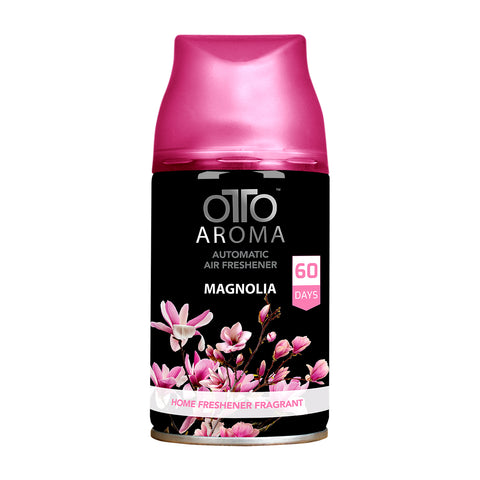 OTTO AROMA MAGNOLIA AUTOMATIC AIR FRESHENER REFILL – RICH FLORAL SCENT FOR 70 DAYS FRESHNESS