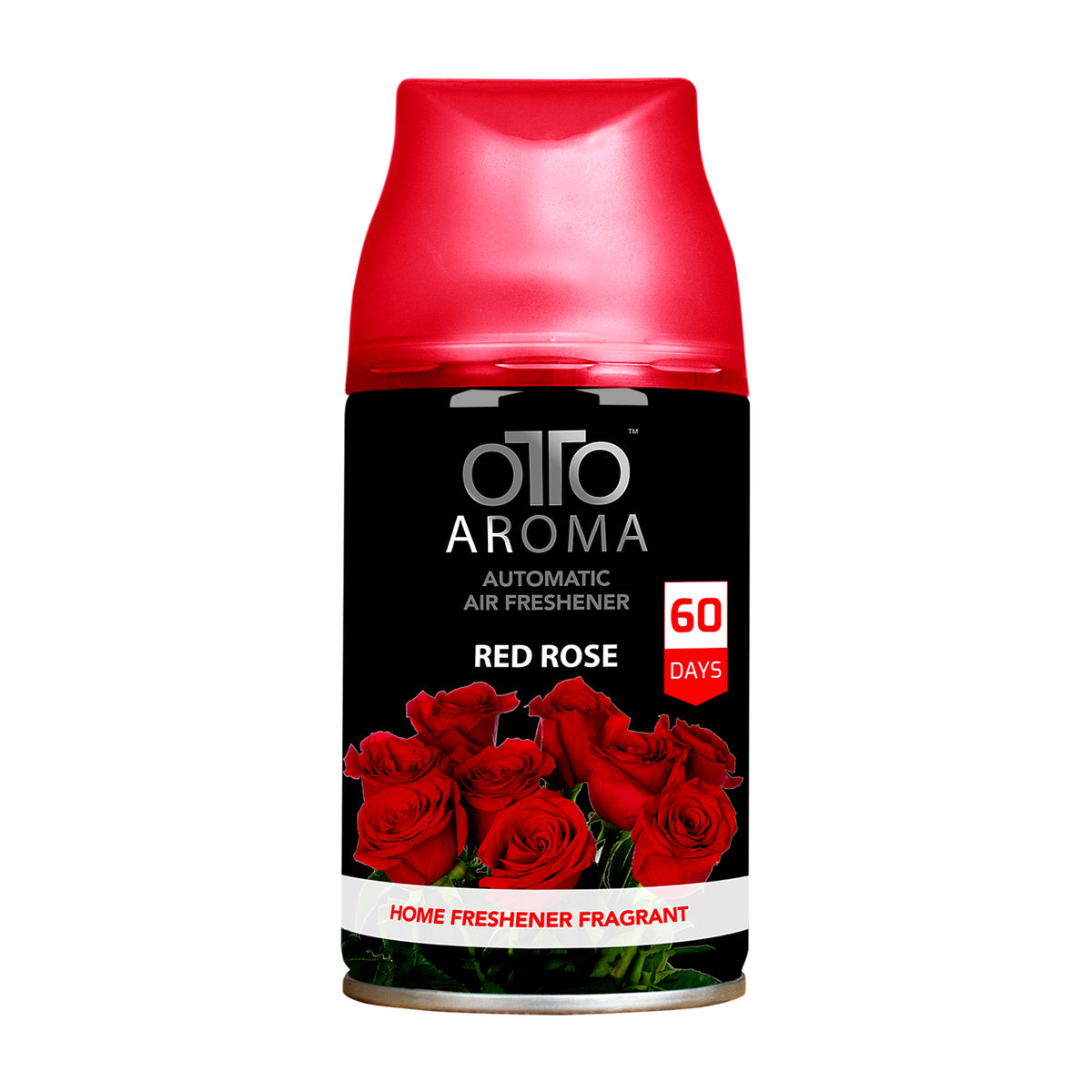 OTTO AROMA RED ROSE AUTOMATIC AIR FRESHENER REFILL – ROMANTIC ROSE FRAGRANCE FOR 70 DAYS