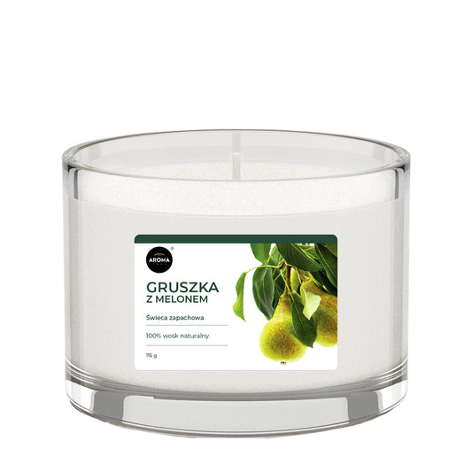 SCENTED CANDLE - BASIC LINE - PEAR WITH MELON