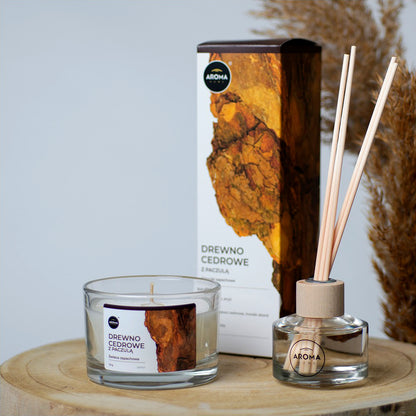 REED DIFFUSER - BASIC LINE - CEDAR WOOD PATCHOULI