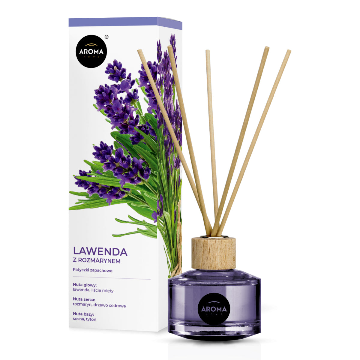 REED DIFFUSER - BASIC LINE - LAVENDER WITH ROSEMARY