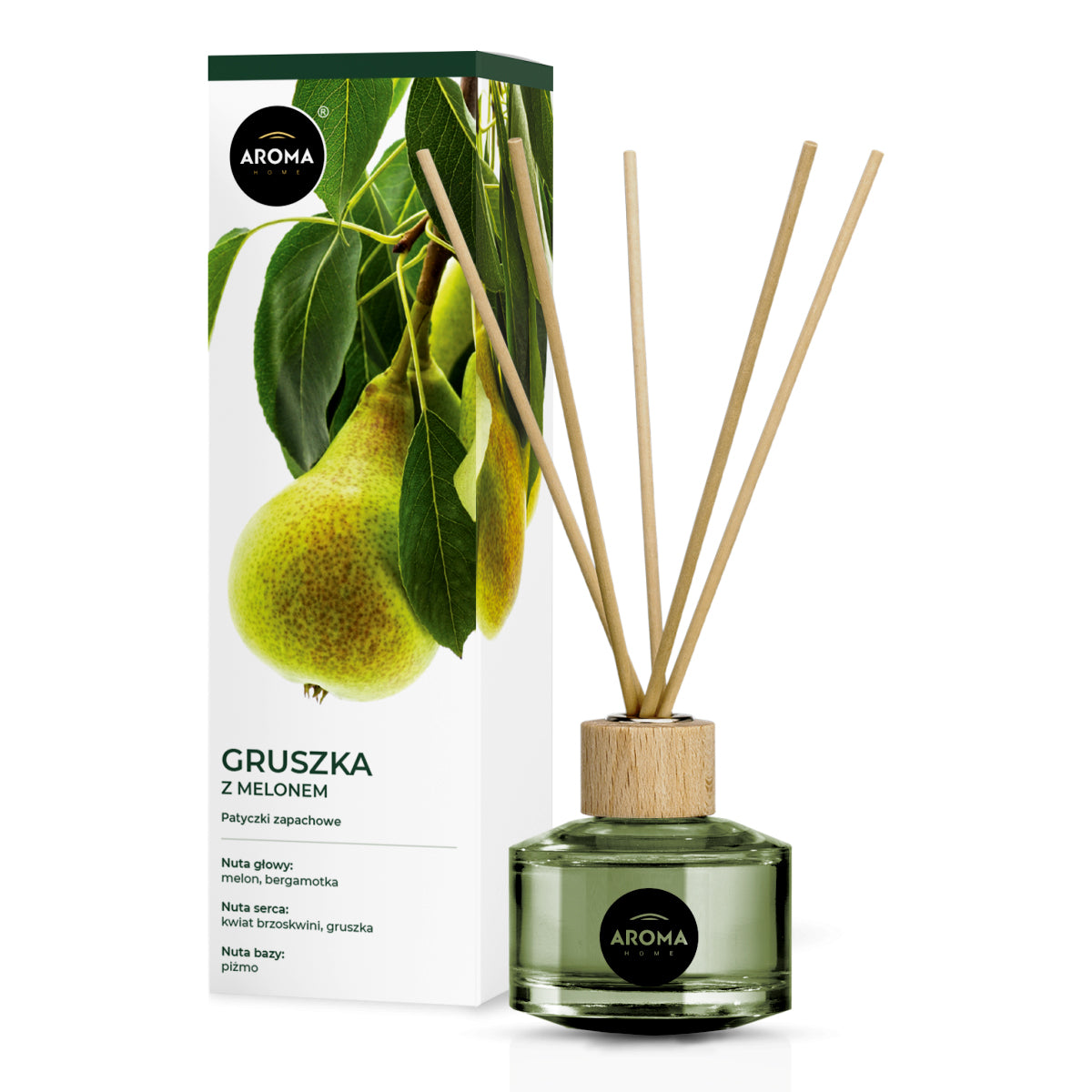 REED DIFFUSER - BASIC LINE - PEAR WITH MELON