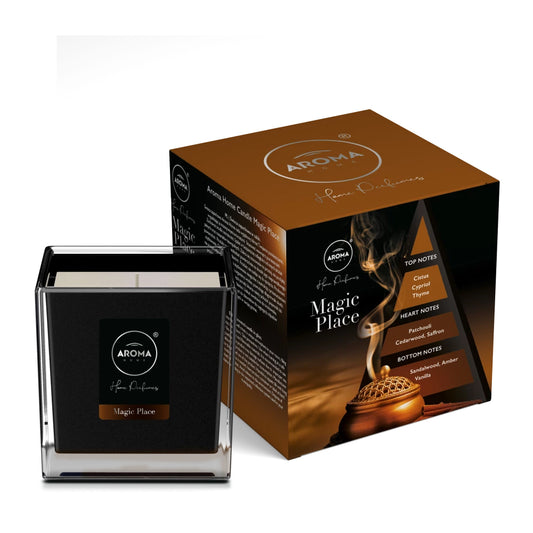 SCENTED CANDLE - BLACK SERIES - MAGIC PLACE