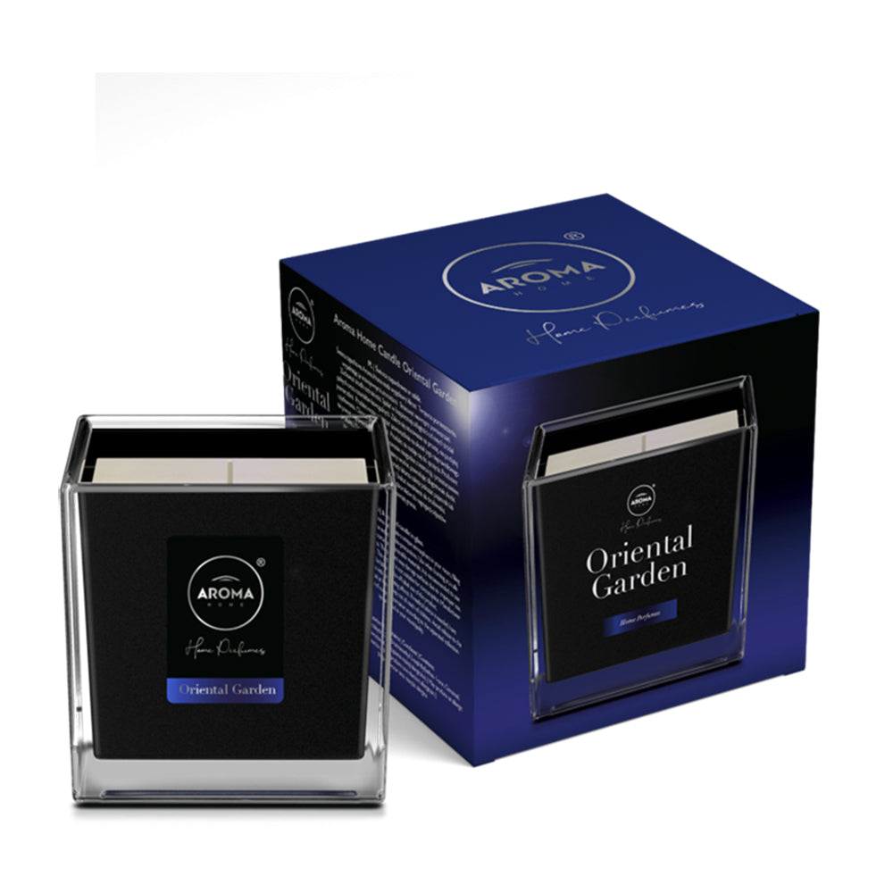 SCENTED CANDLE - BLACK SERIES - ORIENTAL GARDEN