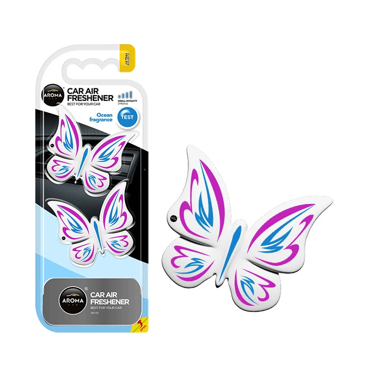 HOME & CAR AIR FRESHENER - POLYMERS BUTTERFLIES - OCEAN