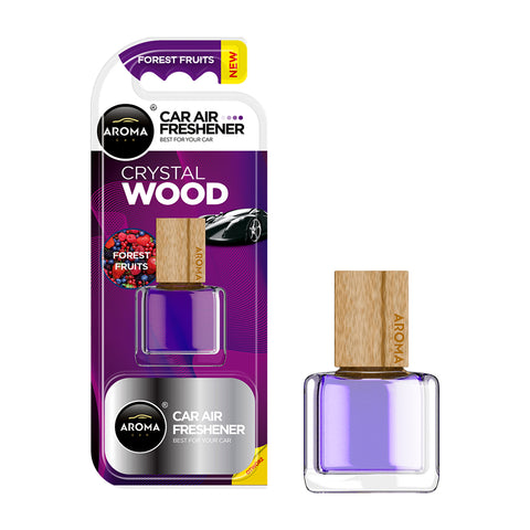 HOME & CAR AIR FRESHENER - CRYSTAL WOOD - FOREST FRUITS