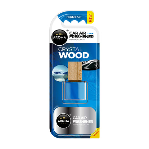 HOME & CAR AIR FRESHENER - CRYSTAL WOOD - FRESH AIR
