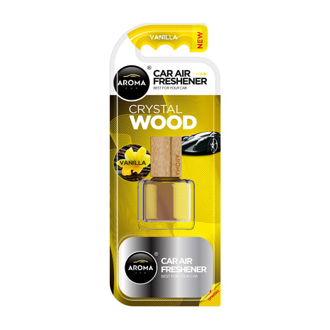 HOME & CAR AIR FRESHENER - CRYSTAL WOOD - VANILLA