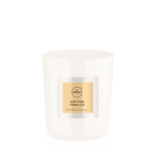 SCENTED CANDLE - ELEGANCE - COTTON VANILLA