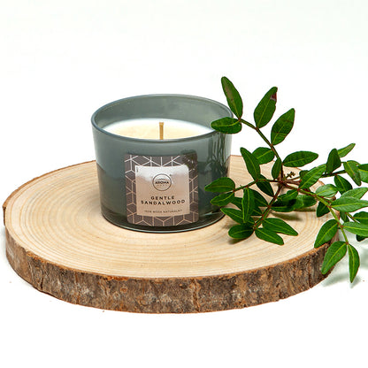 SCENTED CANDLE - ELEGANCE - GENTLE SANDALWOOD