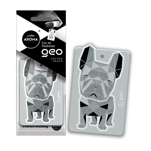 HOME & CAR AIR FRESHENER - CELLULOSE - GEO DOG - COTTON TOUCH