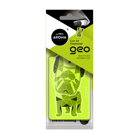 HOME & CAR AIR FRESHENER - CELLULOSE - GEO DOG - MATISSE MORNING