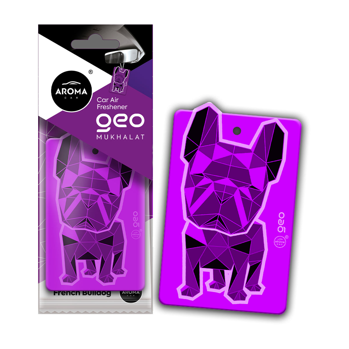 HOME & CAR AIR FRESHENER - CELLULOSE - GEO DOG - MUKHALAT
