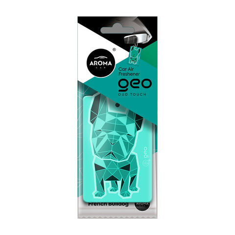 HOME & CAR AIR FRESHENER - CELLULOSE - GEO DOG - OUD TOUCH