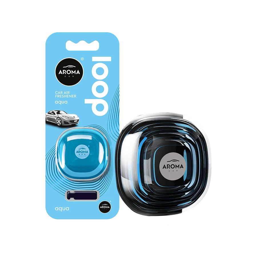 HOME & CAR AIR FRESHENER - LOOP GEL AQUA