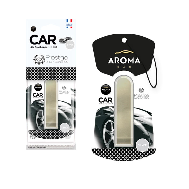 HOME & CAR AIR FRESHENER - MEMBRANE - PRESTIGE DROP CONTROL SILVER