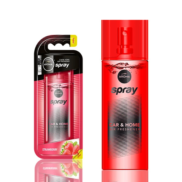 HOME & CAR AIR FRESHENER - PUMP SPRAY STRAWBERRY 50ML