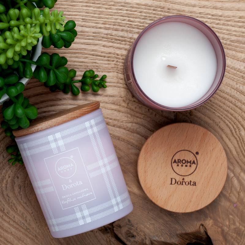 SCENTED CANDLE - DOROTA – RASPBERRY CONFITURE