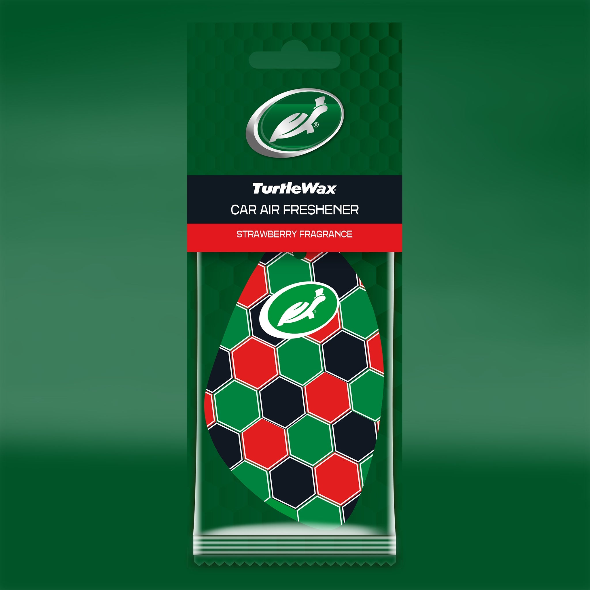 HOME & CAR AIR FRESHENER - CELLULOSE - STRAWBERRY - Turtle Wax PK