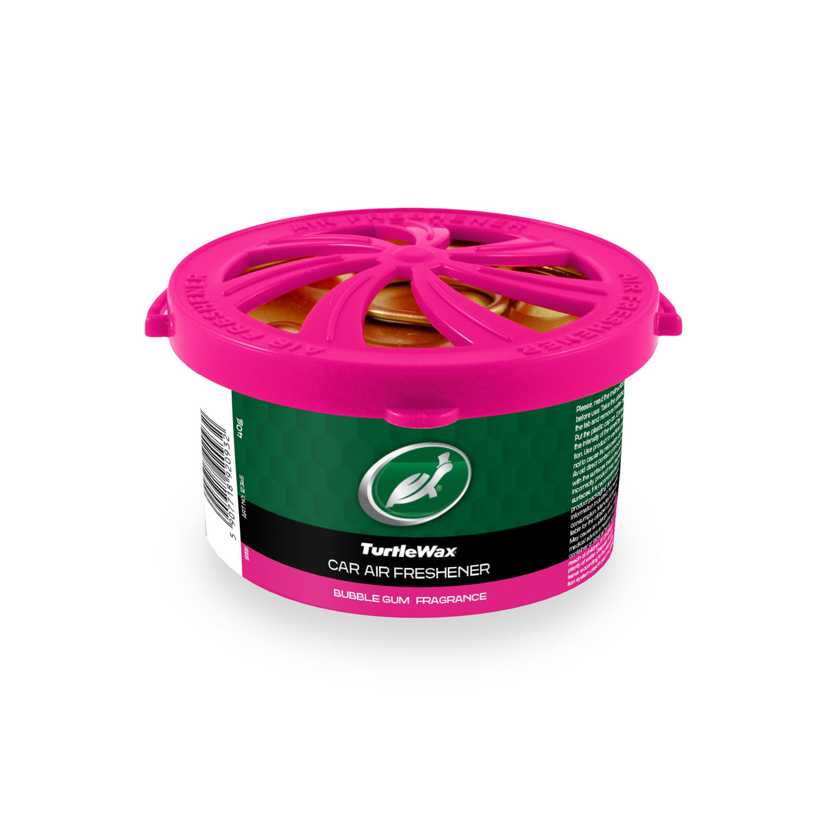 HOME & CAR AIR FRESHENER - ORGANIC - BUBBLEGUM - Turtle Wax PK