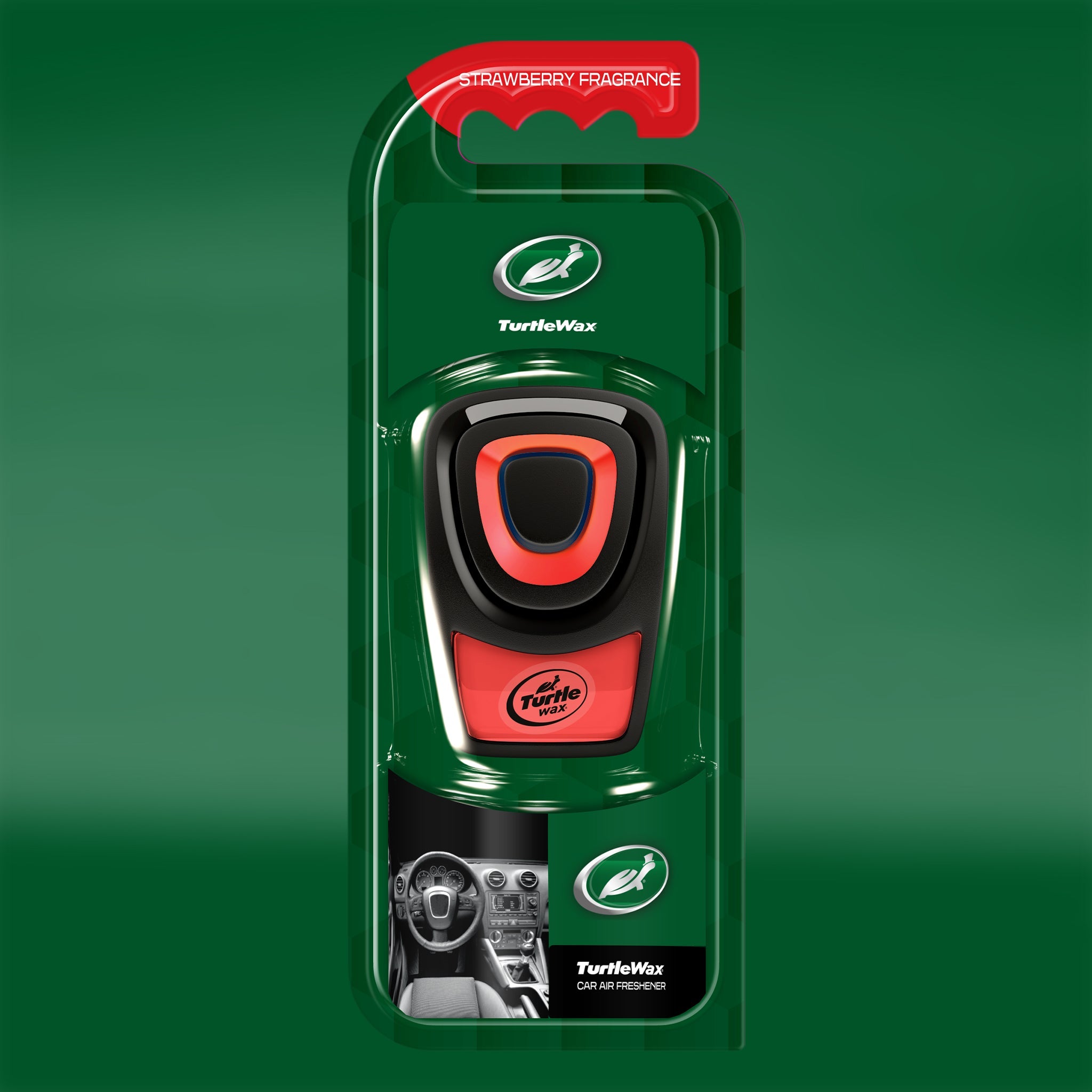 HOME & CAR AIR FRESHENER - VENTIS - STRAWBERRY - Turtle Wax PK
